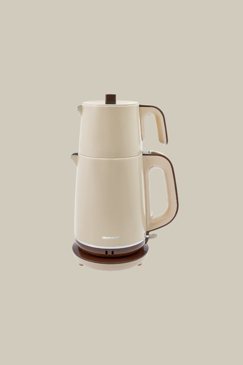 Vintage Royaltea 1734H Inox Çay Makinesi Bej