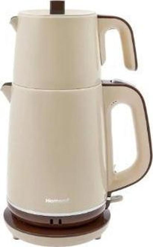 Vintage Royaltea 1734H 2000 W Çelik Çay Makinesi Bej
