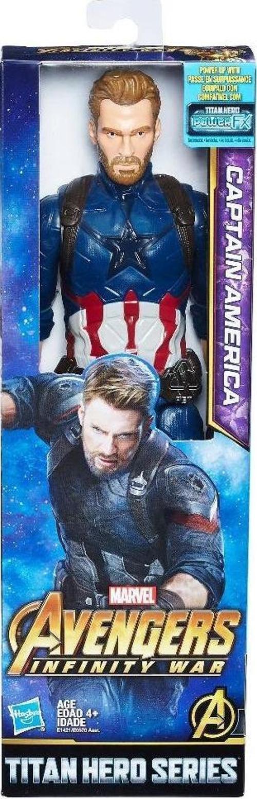 Orjinal Avengers Infinity War Titan Hero Captain America Figür Orjinal Kaptan Amerika Figür 30cm