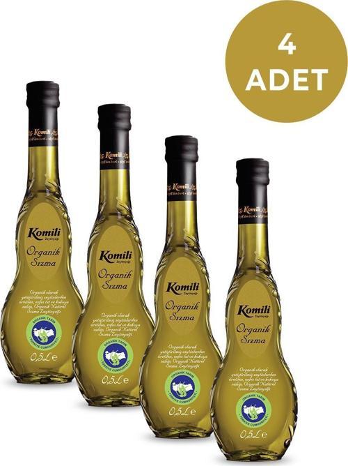 ORGANİK SIZMA 500 ML CAM * 4 ADET