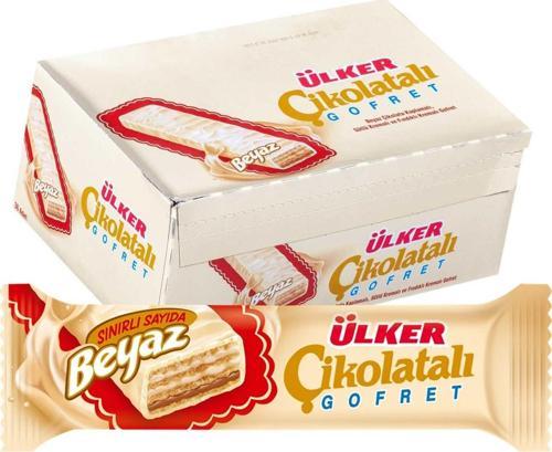 Beyaz Çikolatalı Gofret 35 gr x 36 Adet