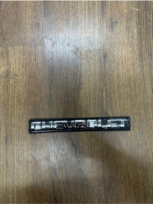 Chevrolet Arka Krom Bagaj Yazısı