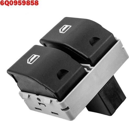Vw Polo Ibıza Cordoba Cam Düğme Ön İkili Sol 2002-2010 6Q0959858