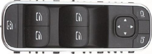 Mercedes W177 W247 Ön Sol Cam Düğmesi Siyah