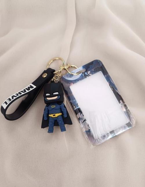 Anahtarlık Silikon Batman Kartlık Karvizitlik Çanta Süsü Oyuncak