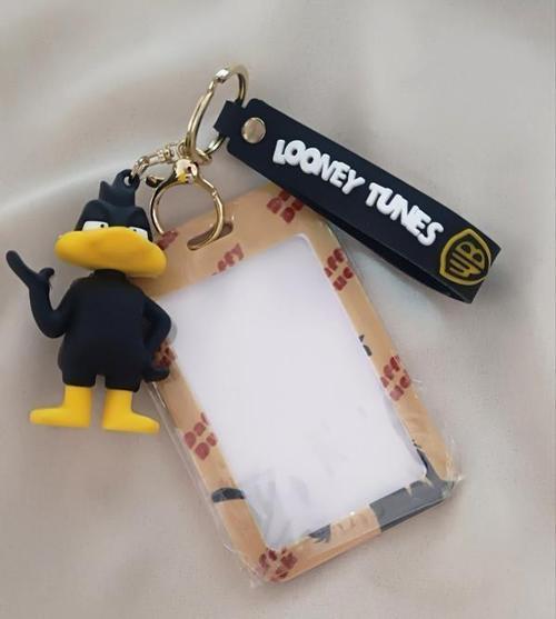 Anahtarlık Silikon Daffy Duck Kartlık Karvizitlik Oyuncak Çanta Süsü