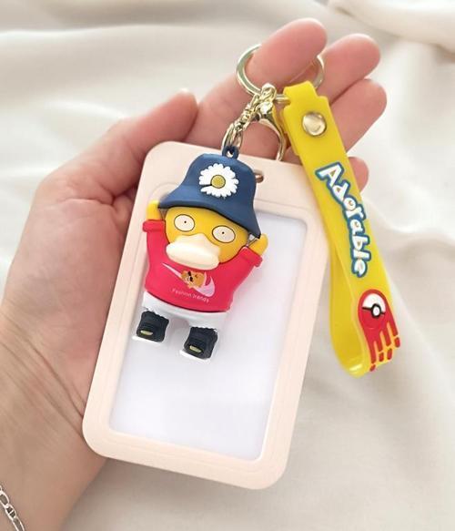 Anahtarlık Silikon Pokemon Psyduck Kartlık Karvizitlik Oyuncak Çanta Süsü
