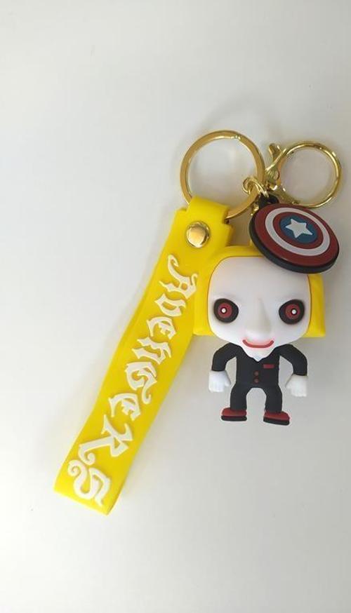 Anahtarlık Halloween Cadılar Bayramı Palyaço Silikon Anahtarlık Çanta Süsü Karakter Figür Oyuncak Aksesuar 