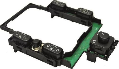 Mercedes W202 Uyumlu  Ön Sol Cam Düğmesi Komple 1993-2000