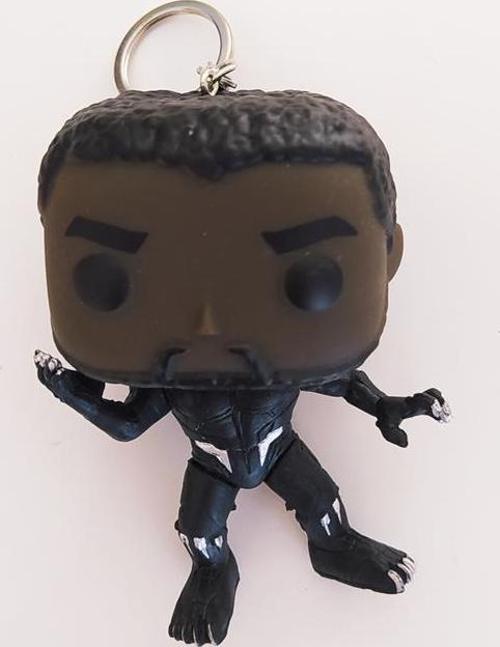 Black Panther Pop Figür Anahtarlık Çanta Süsü 9 cm