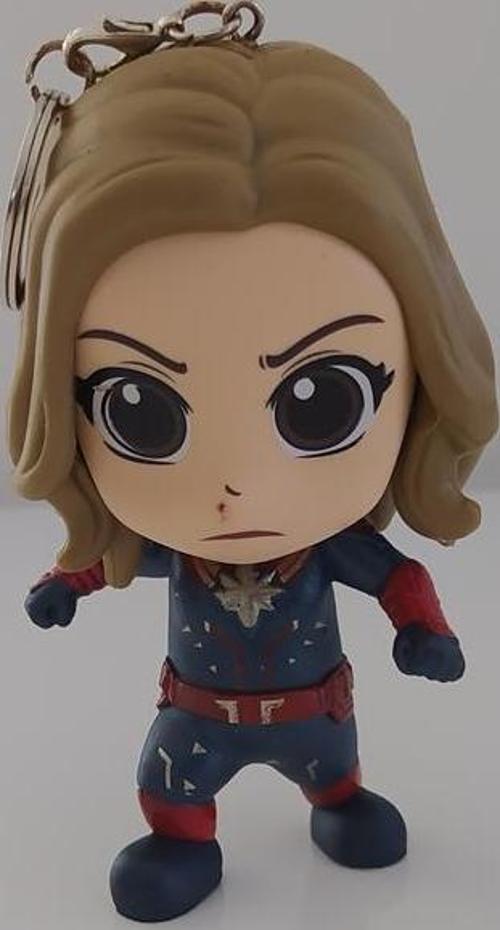 Captain Marvel Pop Figür Anahtarlık Çanta Süsü 9 cm