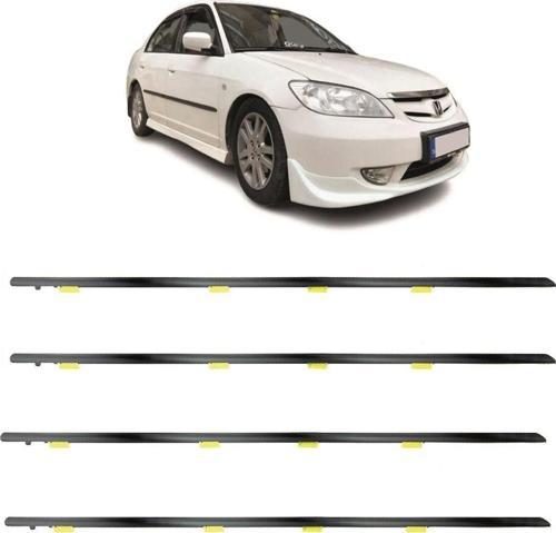 Honda Civic Vtec Çıta Cam Sıyırıcı Fitil Takım 4 Kapı 2002-2005