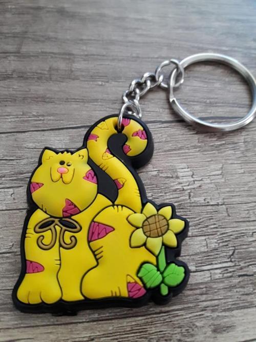 Anahtarlık Sevimli Kedi Figürlü Anahtarlık 6016