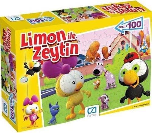 Limon İle Zeytin 100 Parça Puzzle
