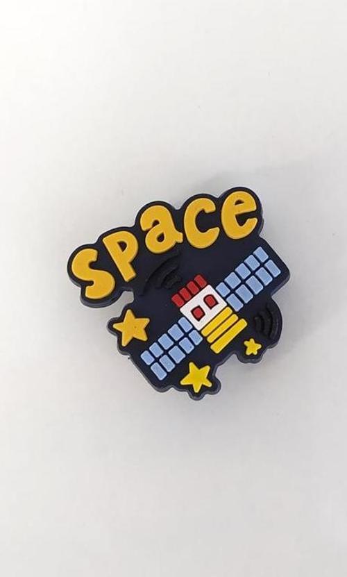 1 Adet Silikon Space Tekli Terlik Süsü Aksesuar