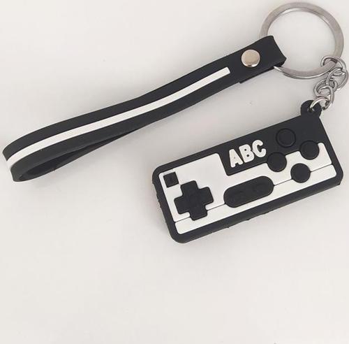 Oyun Konsolu Silikon Anahtarlık Çanta Süsü Oyuncak