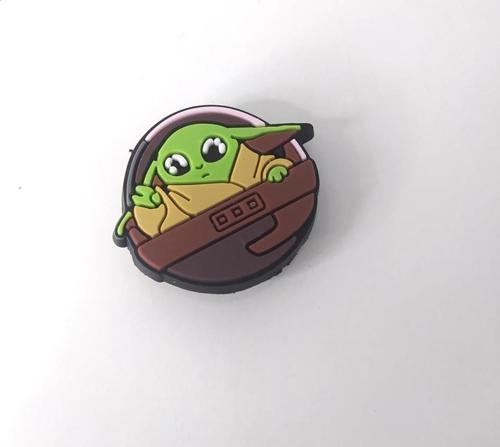 Silikon Baby Yoda 1 Adet Tekli Terlik Süsü Aksesuar