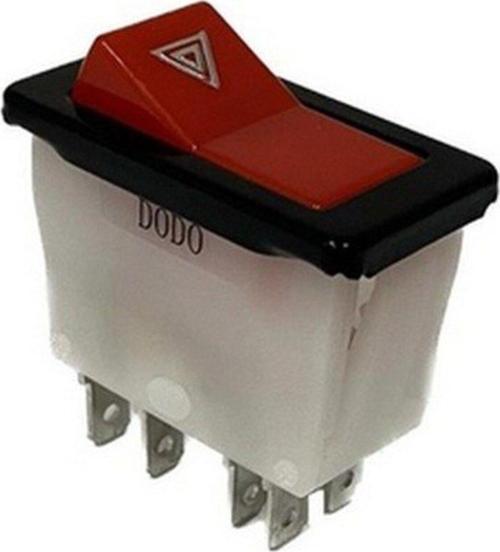 Renault R12 Dörtlü Flaşör Düğme 7702254812