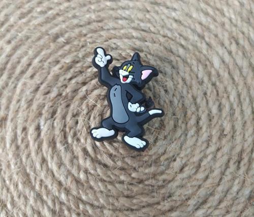 Terlik Ayakkabı Sandalet Süsü Kedi 1 Adet Silikon Kız Erkek Aksesuar 