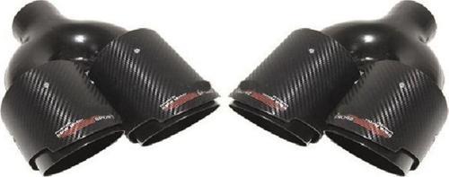 Egzoz Ucu Bmw Çiftli 89mm Siyah Oem-kalite -///m-