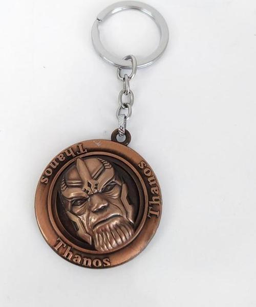 Thanos Avengers Marvel Döner Mekanizmalı Metal Figür Anahtarlık 12122