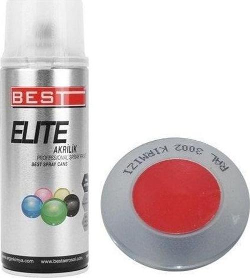 Elite Sprey Boya Ral 3002 Bayrak Kırmızı 400Ml