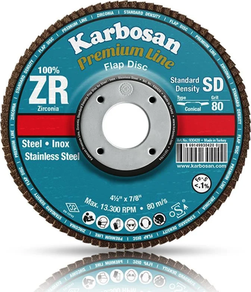 115X22.23 Premium Line Zr Sd Flap Disk Zımpara 60 Kum 983460