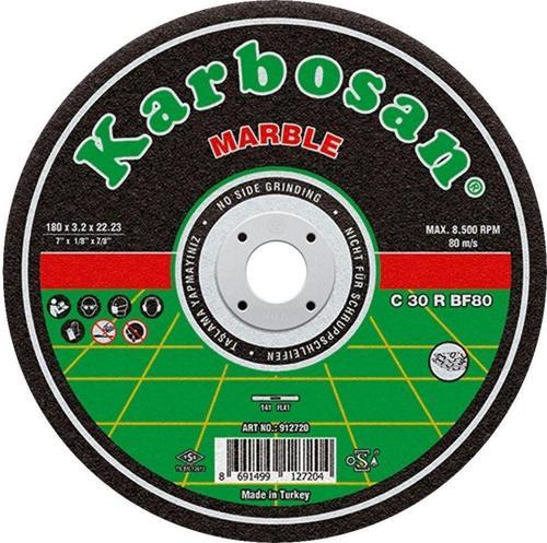 180X3.2X22.23 Mermer Kesme Diski 912760 (C 30 R Bf80)