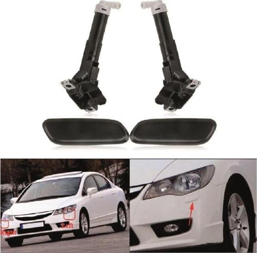 Honda Civic Far Yıkama Motor + Kapağı Sağ Sol Takım 2009-2011