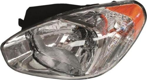 Hyundai Accent Era Uyumlu Sol Far Lambası Sarı Elektrikli 2007-2009