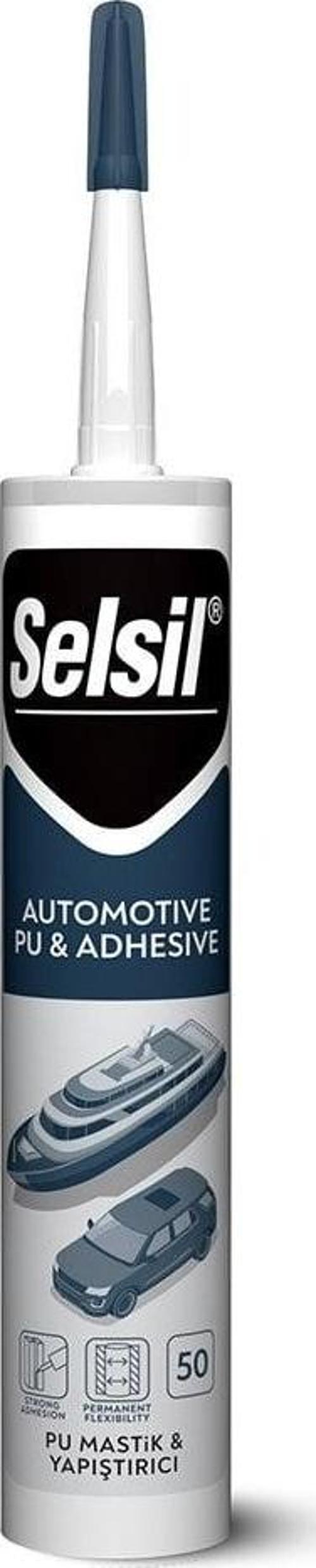 Pu Mastik 50 Sha Siyah 280 Ml 3631