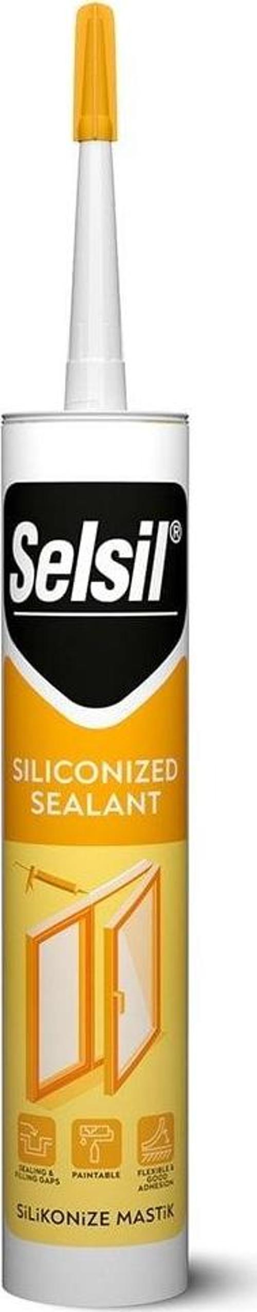 Akrilik Silikonize Mastik Kahve 500 Gr 3019