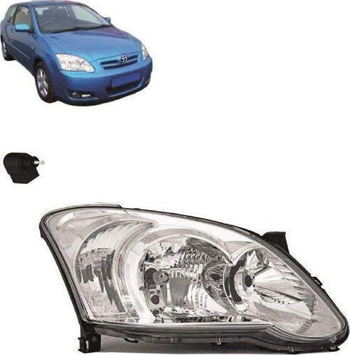 Corolla Damla Göz Hactback Motorlu Sol Far Lambası 2004-2006