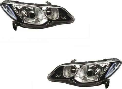 Honda Cıvıc FD6 Far Lambası Sağ-Sol Takım 2006-2008 Ns