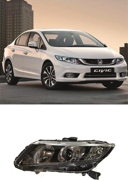 Honda Civic Fb7 Sol Far Lambası XENONLU MOTORLU 2012-2015