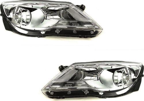 Nilser Vw Tiguan Sağ-Sol Far Lambası Halojen 2008-2011