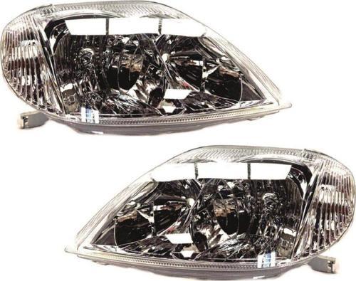 Toyota Markasına Uyumlu Corolla Elektrikli Motorlu Sağ-Sol Far Lambası 2002-2006