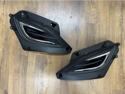 Hyundai İ20 Sis Lamba Kapağı Sağ Sol Set Nikelajlı 2012-2014