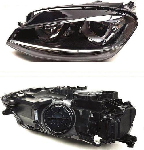 Vw Golf 7 Sol Far Lambası Xenon Beyin 2013-2017