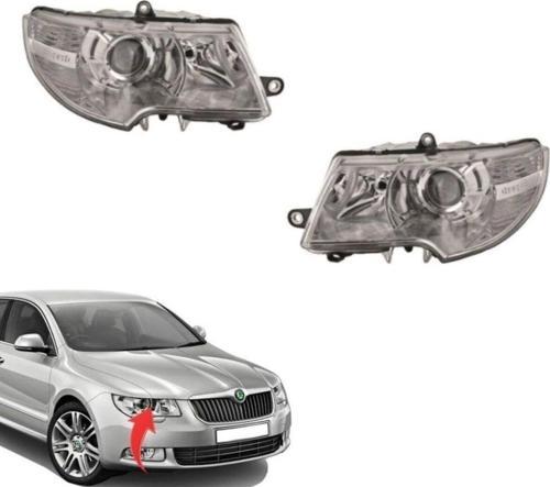Skoda Super B Sağ-Sol Set Far Lambası 2007-2012