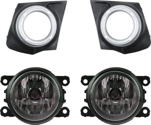 Mitsubishi L200 Uyumlu Sis Lamba Kapağı+Sis Lambası Set 2015-2018