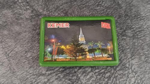 Magnet Antalya Görseli Turistik Buzdolabı Süsü Manyetik Mıknatıslı Hediyelik Eşya