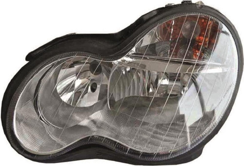 Mercedes C Serisi W203 Kristal Şeffaf Cam Far Sol 2000-2005
