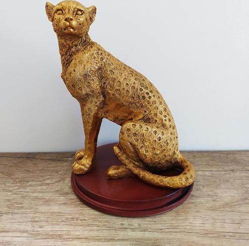 Modern Dekoratif Çita Biblo Masaüstü Süsü 16 cm