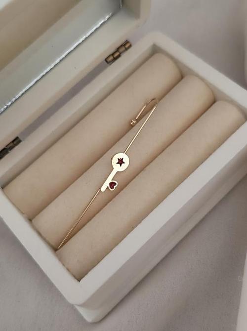 Kıkırdak Küpe Kararmaz Çelik 316L Lüks Kadın Küpe Renk Sarı      