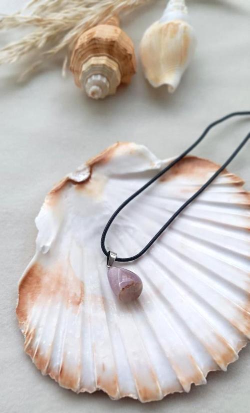 Kolye Gerdanlık Yoga Reiki Doğal Ametis Taşı Kadın Takı Hediye 