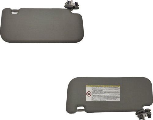 Toyota Corolla Sağ-Sol Set Güneşlik Gri 2007-2013