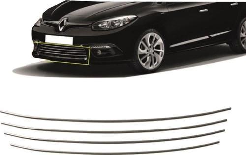 Renault Fluance Ön Tampon Çıtası Takım 4 Parça Krom Set 2013 >