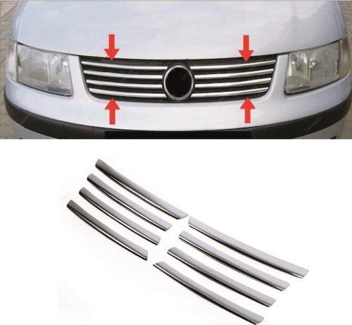 Vw Passat B5 Krom Ön Panjur Çıta 8 Parça 1998-2005