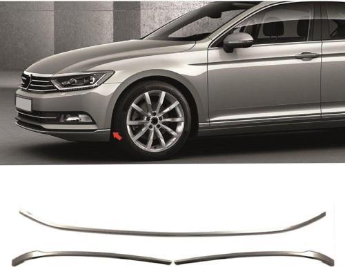 Vw Passat B8 Krom Ön Tampon Çıtası 3 Parça Set 2015-2019